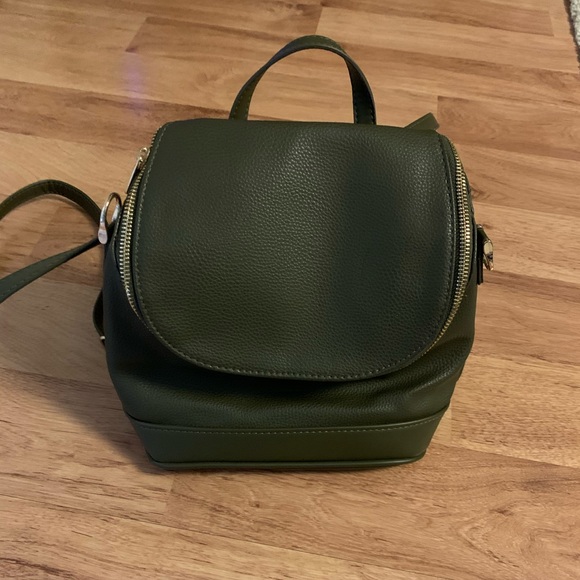 a new day Handbags - Green convertible backpack/ crossbody